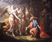 Gaspare Diziani, Abraham and Three Angels